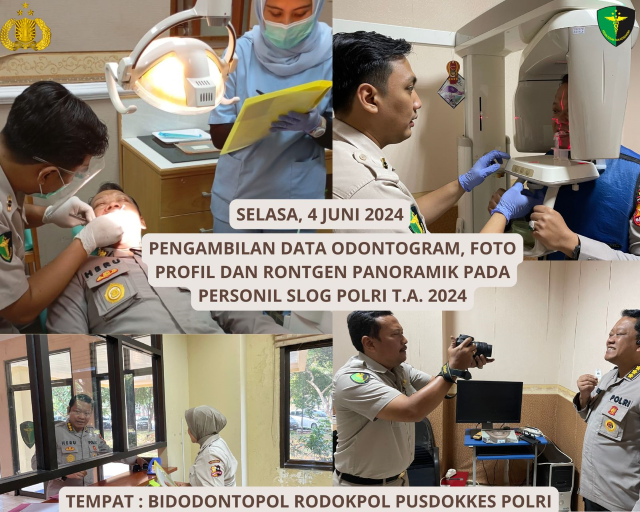 Pengambilan Data Odontogram Personel Slog Polri TA 2024