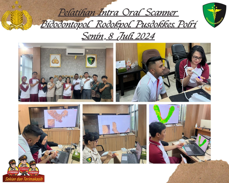 Pelatihan Operator Intra Oral 3D Scanner