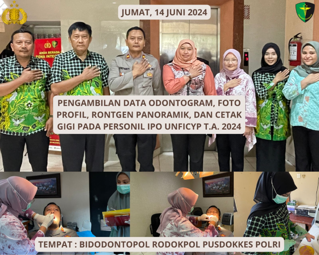 Pengambilan Data Odontogram Personel IPO Unficyp TA 2024