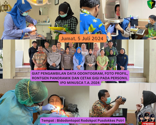 Pengambilan Data Odontogram Personel IPO MINUSCA TA 2024 Pengambilan Data Odontogram Personel IPO MINUSCA TA 2024